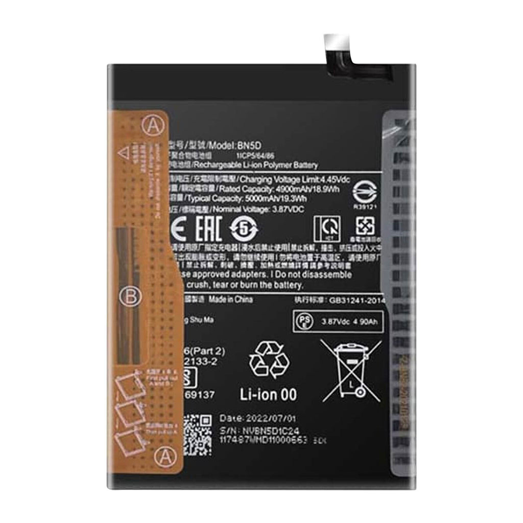 MaiJin Cover Trasparente Per Xiaomi Redmi Note 11 / 11S 4G - Morbida TPU Cristallo Di Rocca, Antiscivolo