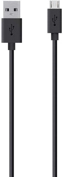 Virateck's Micro-USB 2.0 A Charge and Sync Cable for Android Smartphones, Tablets & Other Devices - Black