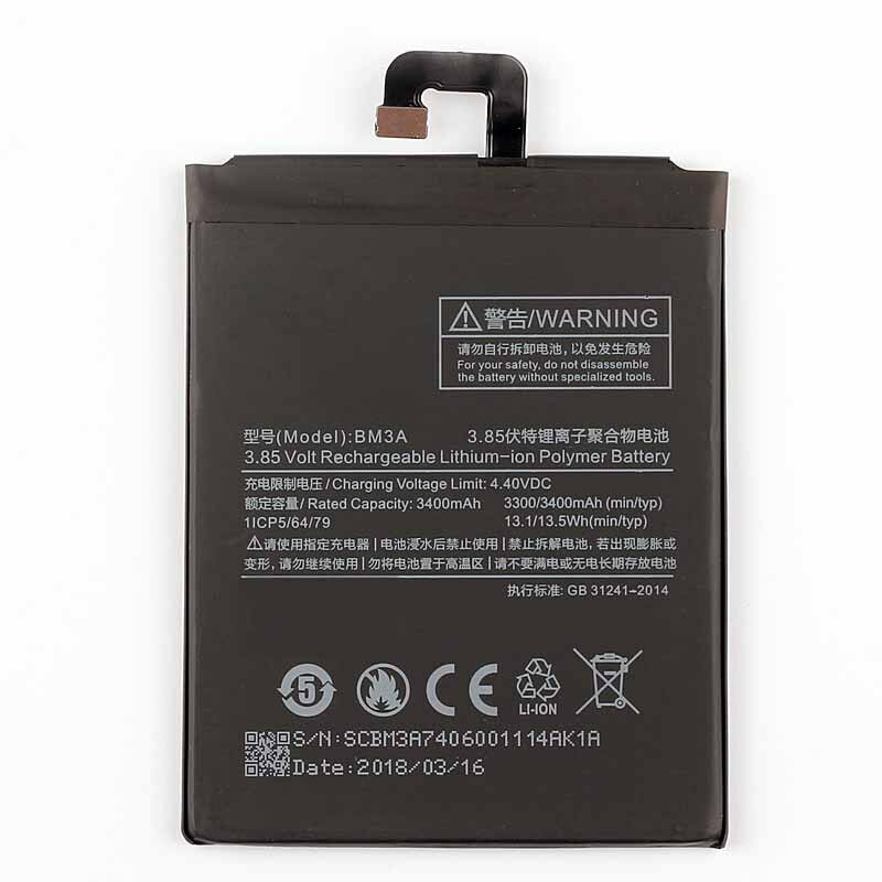 Xiaomi Mi Note Battery Orignal (Model-BM3A)3400mAh with months