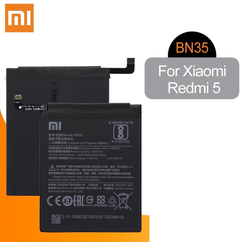 Xiaomi Redmi Battery Orignal (Model- BN35) 3200 mAh with