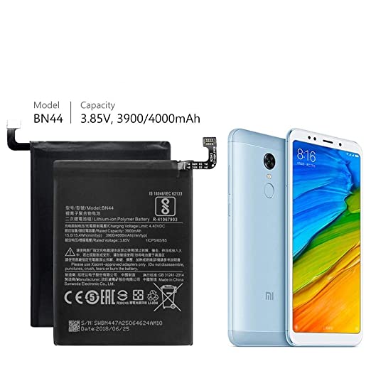 Xiaomi Redmi Note Battery Original (Model-BN44) 4000mAh with