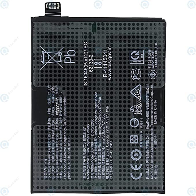 Realme X7 Pro/  X3 Pro/  7 Pro/ Narzo 20 Pro Battery Original (BLP799) 4500mAh with Warranty