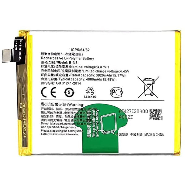 Vivo S7 V20 V20 Pro Battery Original (B-N8) 3920mAh with