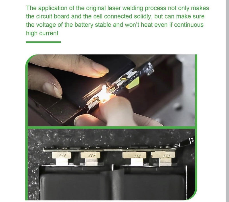 Virateck's Iphone original battery for 12/12 pro with No unknown part message