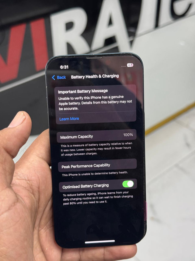 Virateck's Original battery for iPhone 15 pro