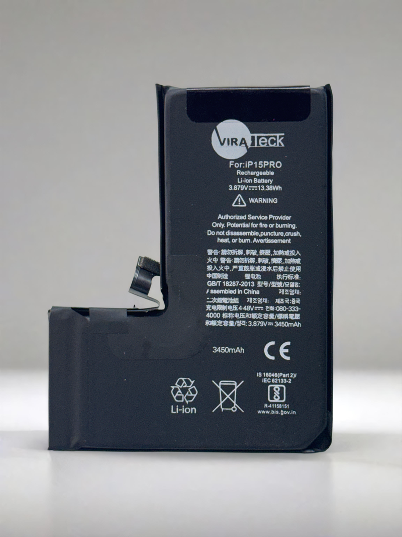 Virateck's Original battery for iPhone 15 pro