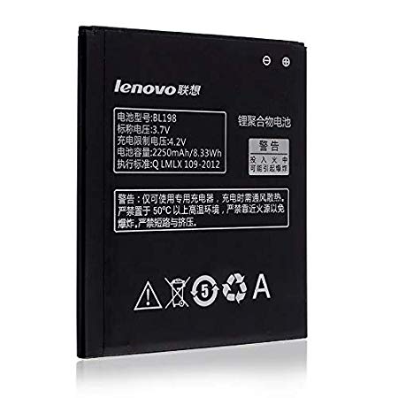 Lenovo A850 battery original {Model:BL198} 2250mAh with 3 months warranty