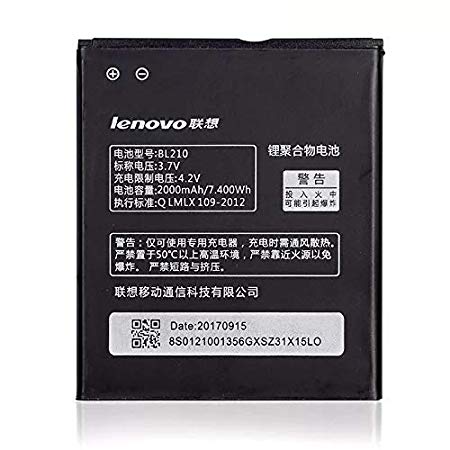 Lenovo A656 battery original {Model: BL210 } 2000mAh with 3 months warranty