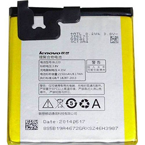 Lenovo S850 battery original {Model:BL220} 2150mAh with 3 months warranty