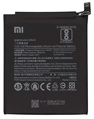 4000mah Battery Mi Note Mobile Battery Price Xiaomi Redmi Note