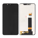 LCD with Touch Screen for Nokia 5.1 Plus (display glass folder combo)(Nokia X5) Black