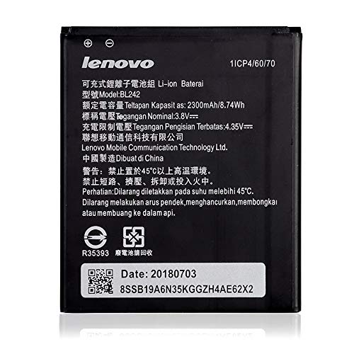 Lenovo A3860 battery original {Model: BL242 } 2300mAh with 3 months warranty