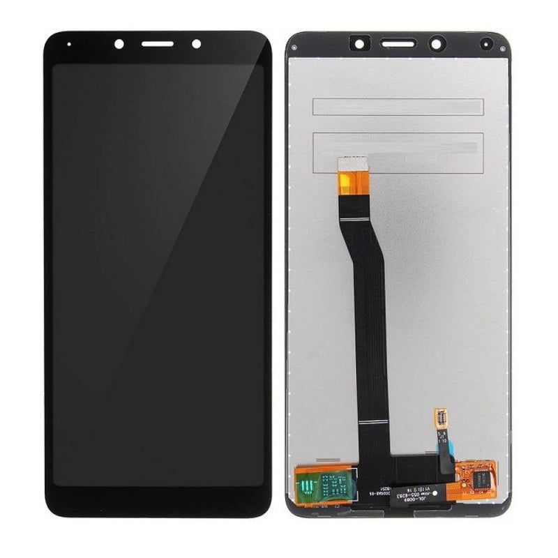 LCD with Touch Screen for Xiaomi Redmi 6A (display glass folder combo )- Black