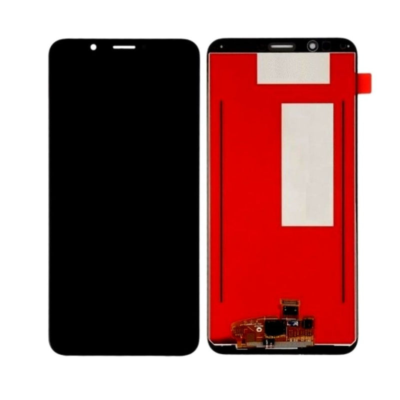 LCD with Touch Screen for Huawei Honor 7C  (display glass folder combo)- Black