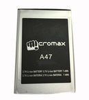 Micromax Canvas A47 Battery Original {Model:A47} 2000mAh 3.7v with 3 Months Warranty