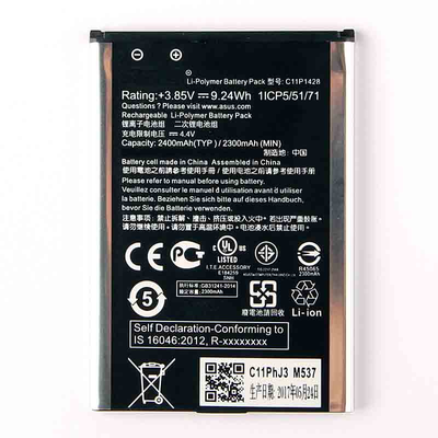 ASUS ZenFone 2 Laser 5 inch Z00ED Battery Orignal (Model-C11P1428)2400mAh 3.8v with 3 Months Warranty