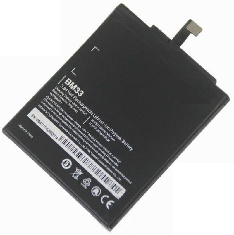 Mi 4i Battery Original (Model-BM33) 3120mAh with 3 Months Warranty.