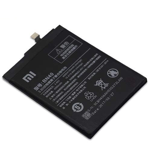 Xiaomi Redmi Pro Battery Original  (Model-BN40) 4000 mAh with 3 months warranty.