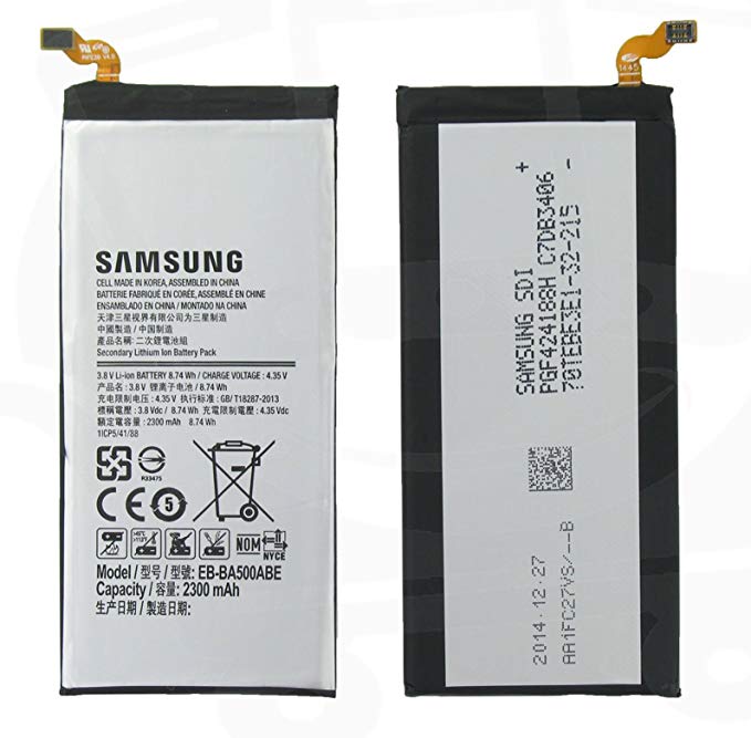 Samsung Galaxy A5 SM-A500F Battery original {Model:EB-BA500ABE} 1800mAh 3.8v with 3 Months Warranty