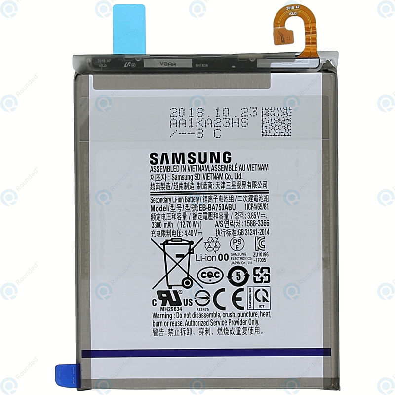 Samsung Galaxy A10 SM-105F Battery original {Model:EB-BA750ABU} 3300mAh with 3 Months Warranty
