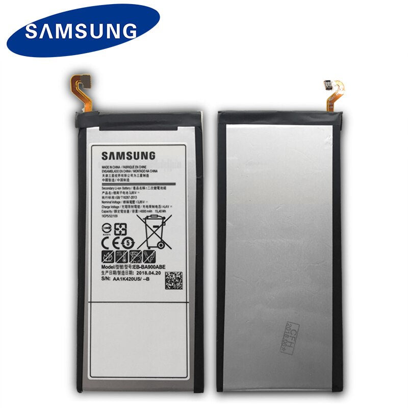 Samsung Galaxy A9 Battery original {Model:EB-BA900ABE} 4000mAh 3.8v with 3 Months Warranty