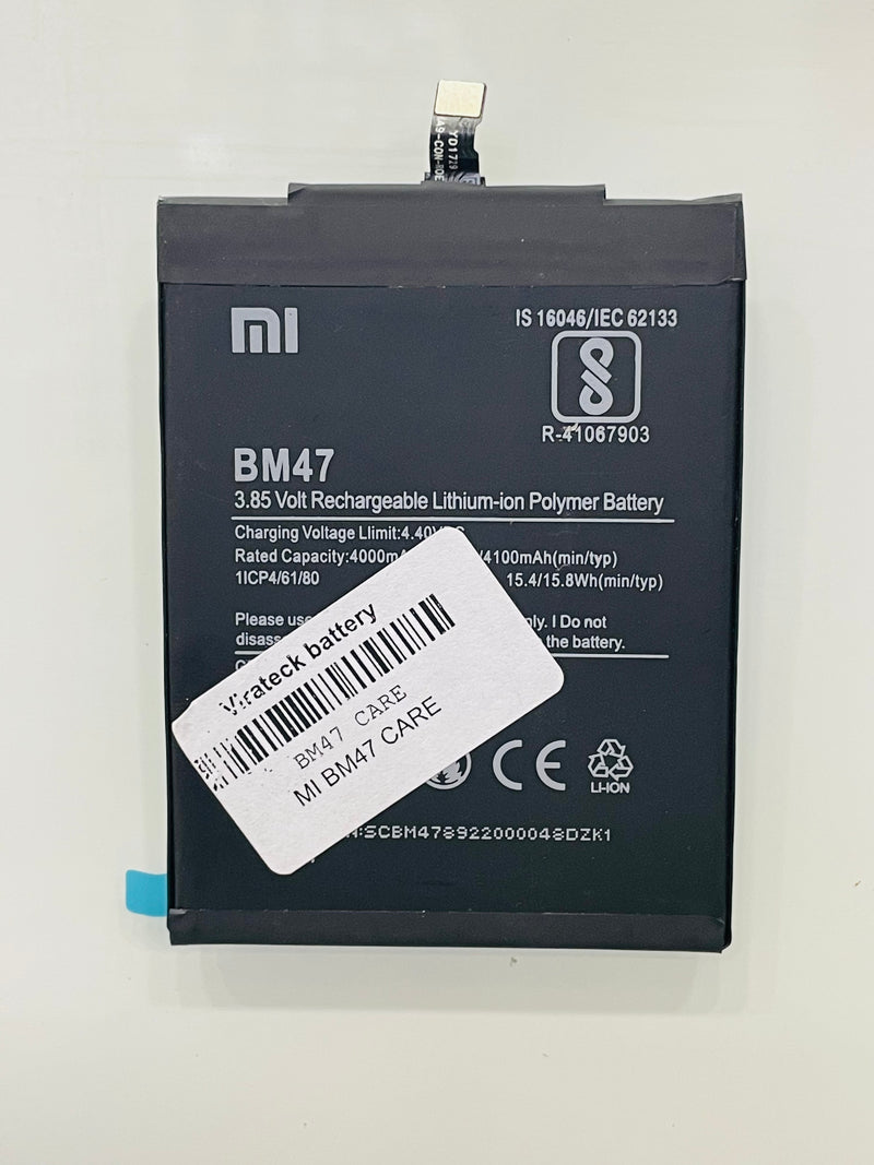 Xiaomi Mi Redmi 4x Battery original (BM-47) 4000 with