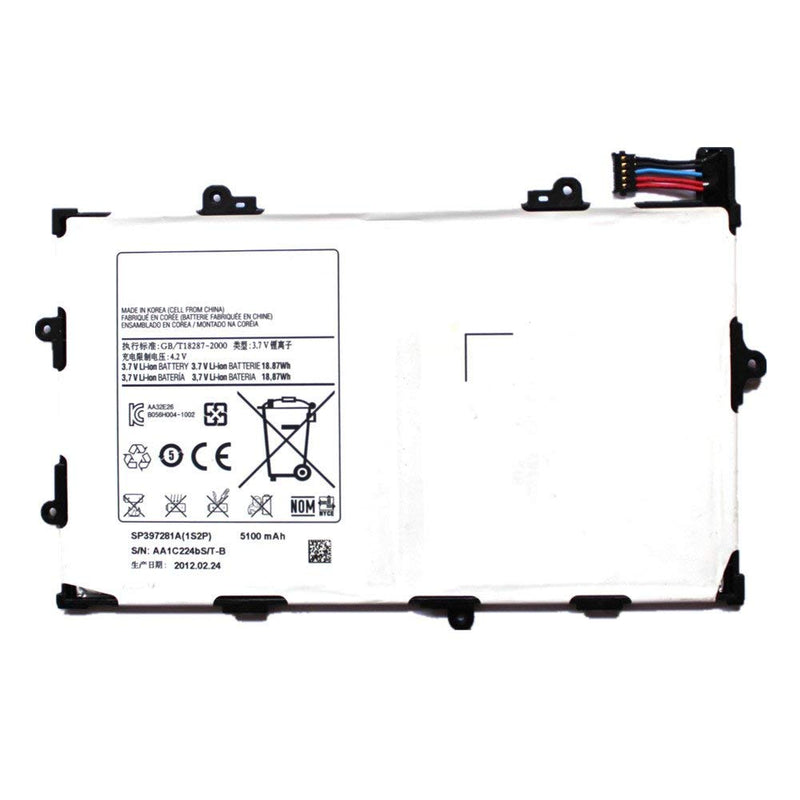 Samsung Galaxy Tab 7.7 GT-P6810 Battery original {Model:SP397281A/SP397281P} 5100mAh 3.8v with 3 Months Warranty