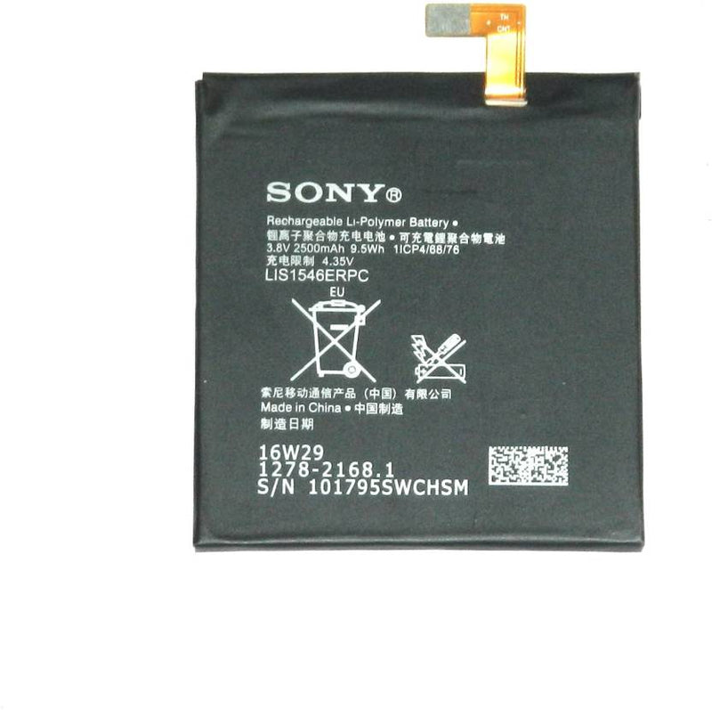 Sony Xperia D2502 Battery original  (Model-LIS1546ERPC)2500mAh 3.8v with 3 months warranty.