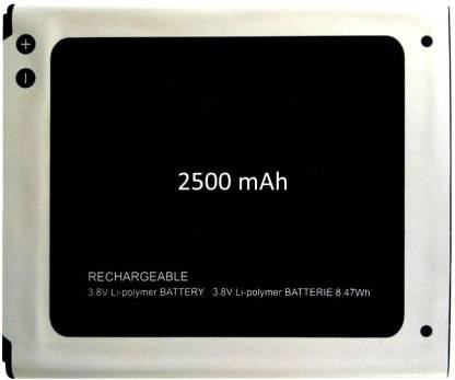Micromax YU Yureka Battery Original {Model:AO5510} 2500mAh 3.8v with 3 Months Warranty