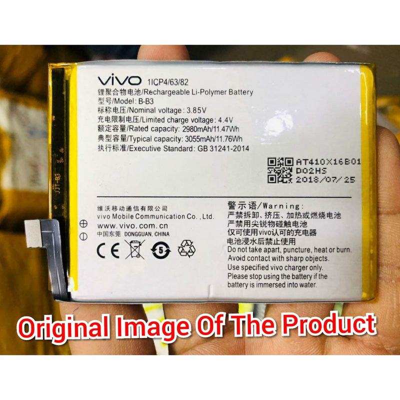 Vivo X9 battery original {Model:B-B3} 3055mAh with 3 months warranty