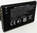 Nokia BL-5C original battery for (Model:1100) 1020 mAh 3.7v with warranty