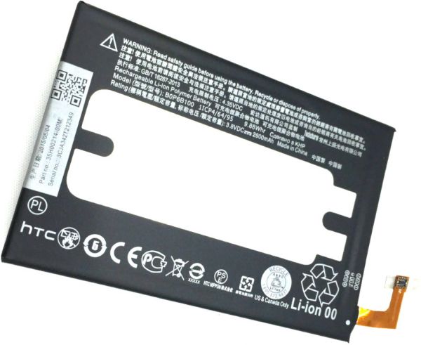 HTC One W8 battery original {Model:BOP6B100} 2600mAh with 3 months warranty