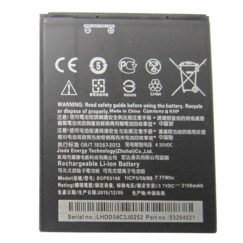 HTC Desire 620G battery original 2100 mAh 3.7V with 3 months warranty