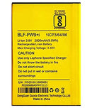 Lephone W9 Battery original (Model BLF-PW9 + i)2500Mah 3.8v with 3 months warranty.