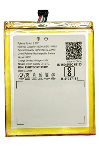 Lyf Water F1 Battery original (Model-8952) 3200mAh 3.8v with 3 months warranty.