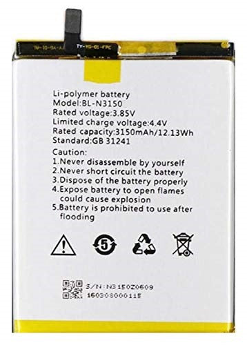 Gionee S6 battery original {Model:BL-N3150} 3150mah with 3 months warranty